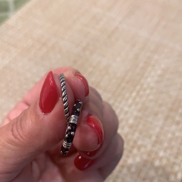 Stackable silver rings - Picture 4 of 6